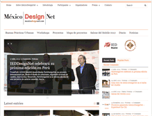 Tablet Screenshot of mexicodesignnet.com